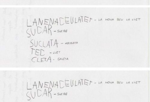 Prova escriptura Tebe. Exemple 1 Prova escriptura Tebe. Exemple 1